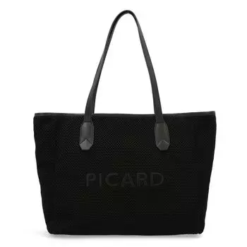 Сумка шоппер PICARD Knitwork Tasche 36см, черный