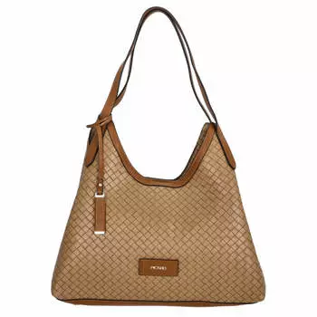 Сумка шоппер PICARD Piastrelle 34см, цвет hazel