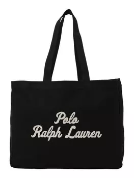 Сумка-шоппер Polo Ralph Lauren, черный