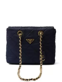 Сумка-шоппер Prada Re-Edition 1995 года, синий