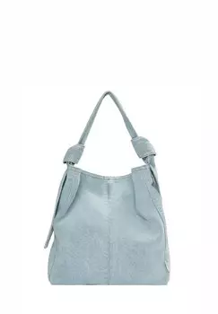 Сумка SHOPPER PULL&BEAR, цвет Blue Denim