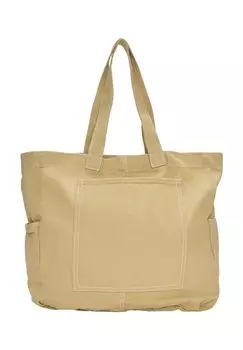 Сумка SHOPPER PULL&BEAR, цвет mustard yellow