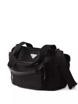 Сумка-шоппер Re-Nylon с логотипом Prada, черный