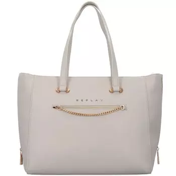 Сумка-шоппер Replay, серо-коричневый
