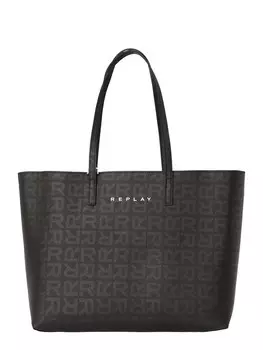 Сумка-шоппер Replay, темно коричневый