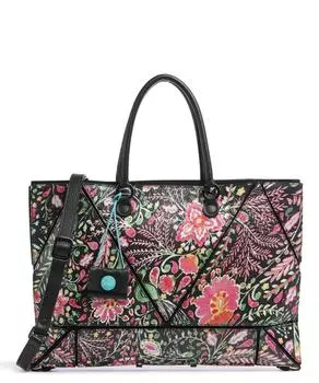 Сумка-шоппер Rioko M из зерненой телячьей кожи. Gabs, мультиколор