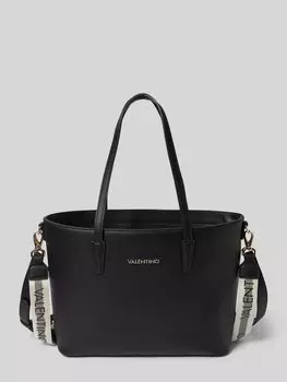 Сумка-шоппер с этикеткой, модель «CARINA» VALENTINO BAGS, экрю