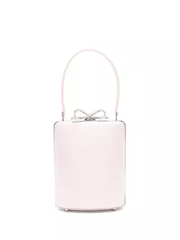 Сумка-шоппер с бантом Self-Portrait, розовый
