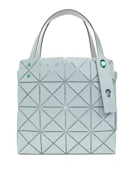 Сумка-шоппер с геометрическим узором Bao Bao Issey Miyake, синий