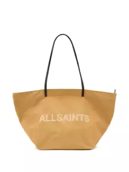 Сумка-шоппер с логотипом AllSaints, желтый