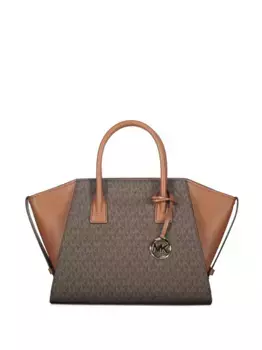 Сумка-шоппер с логотипом Avril MICHAEL KORS, коричневый