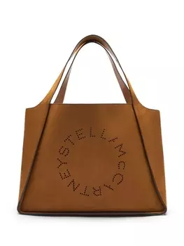 Сумка-шоппер с логотипом Stella McCartney, коричневый