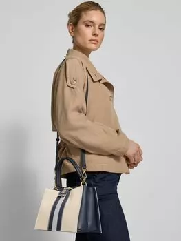 Сумка-шоппер с наклейкой этикетки Tommy Hilfiger, бежевый