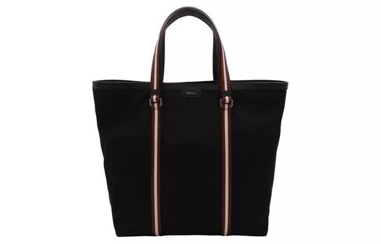 Сумка-шоппер с полосками BALLY