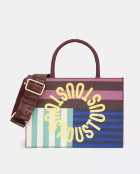 Сумка-шоппер с принтом M Amaya Hanna Tous, цвет Marrn