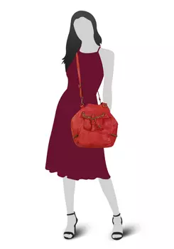 Сумка шоппер Samantha Look, красный