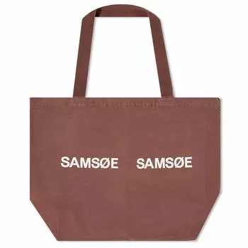 Сумка-шоппер Samse Samse Frinka Logo Shopper Bag, цвет Peppercorn