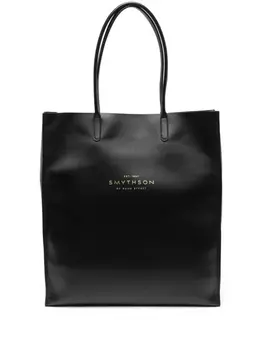 Сумка-шоппер Smythson Pavilion Kingly, черный