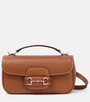 Сумка-шоппер Soft Small из кожи с подвеской Horsebit 1955 Gucci, Sundial