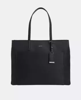 Сумка-шоппер среднего размера Calvin Klein, черный