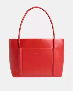 Сумка-шоппер среднего размера Calvin Klein, красный