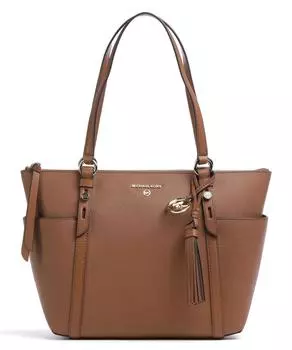 Сумка-шоппер Sullivan из воловьей кожи Michael Kors, коричневый