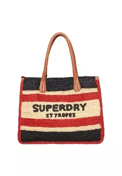 Сумка-шоппер Superdry, цвет Chestnut brown