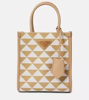 Сумка-шоппер Symbole Mini Prada, Corda+Talco
