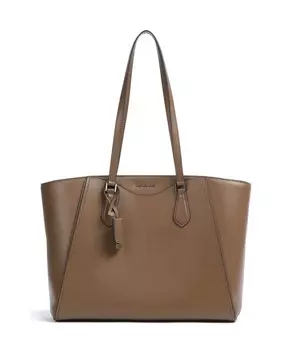 Сумка-Шоппер taryn из зерненой коровьей кожи Michael Kors, коричневый