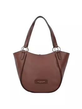 Сумка-шоппер The Bridge Leder 28 cm, цвет marrone 14-oro