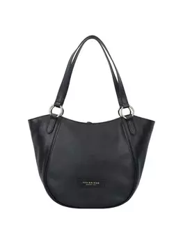 Сумка-шоппер The Bridge Leder 28 cm, цвет nero abb. oro