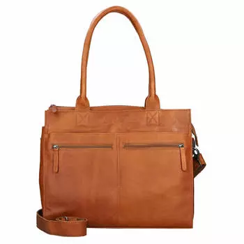 Сумка шоппер The Chesterfield Brand Elody /Wickeltasche 40см, коньячный