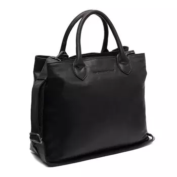 Сумка шоппер The Chesterfield Brand Passau Tasche Leder 37см, черный