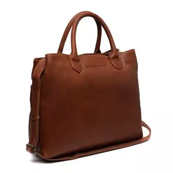 Сумка шоппер The Chesterfield Brand Passau Tasche Leder 37см, коньячный