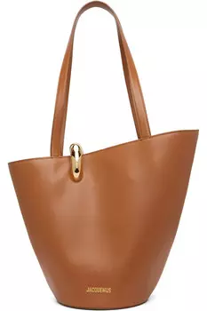 Сумка-шоппер 'The Medium Bambola' Jacquemus, коричневый