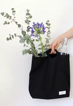 Сумка шоппер The Organic Company Stofftasche Meine Organische Tasche 40x34x10cm, черный