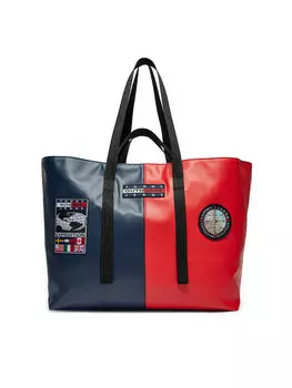 Сумка шоппер Tjw Archive Tote AW0AW16280 Tommy Jeans, красный/темно-синий