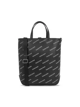 Сумка шоппер Tjw Must Tote Aov Print Tommy Jeans, черный