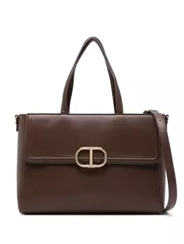 Сумка-шоппер TWINSET Brera, коричневый