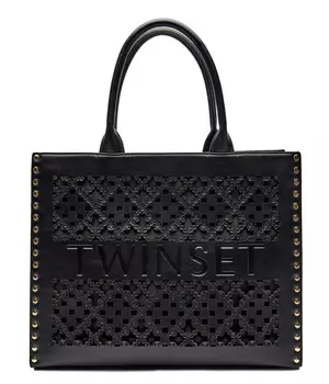 Сумка-шоппер TWINSET, черный