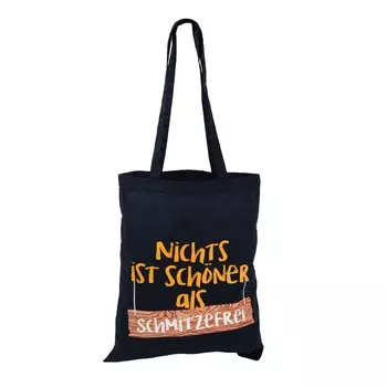 Сумка шоппер United Labels Ralf Schmitz Stoffbeutel Nichts ist schner als Schmitzefrei, синий