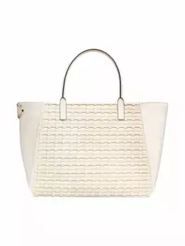 Сумка-шоппер V-logo Valentino Garavani, белый