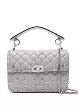 Сумка-шоппер Valentino Garavani Rockstud, серый