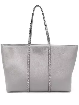 Сумка-шоппер Valentino Garavani Rockstud, серый
