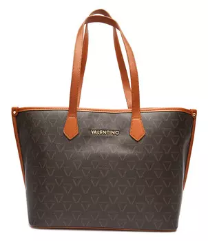 Сумка-шоппер Valentino, коричневый