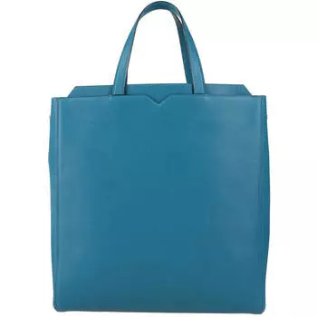 Сумка-шоппер Valextra, синий