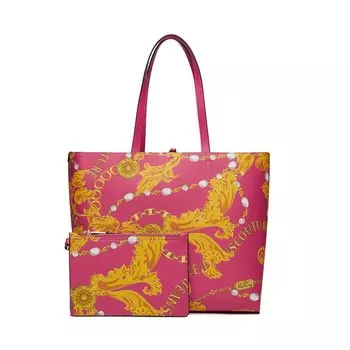 Сумка-шоппер Versace Jeans Couture, розовый