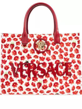 Сумка-шоппер Versace La Medusa, красный