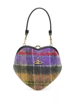 Сумка-шоппер Vivienne Westwood Belle Heart Frame, фиолетовый