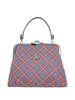 Сумка-шоппер Vivienne Westwood Granny Frame, синий